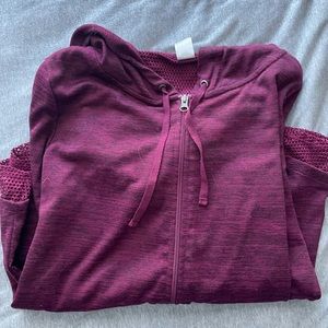 Maroon Zip Up